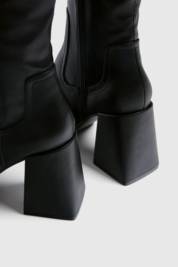 Knee-High Heeled Boots - Image 3